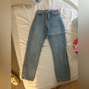 Denim Blue Straight Leg Women's Jeans